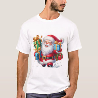 Jultomten t-skjorta t shirt
