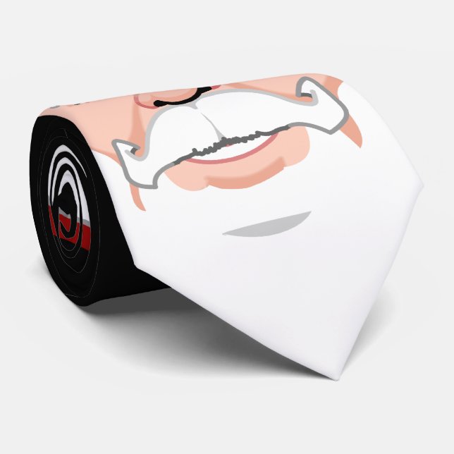 Jultomten Tie Festive jul Neckties & Gift (Rullad)
