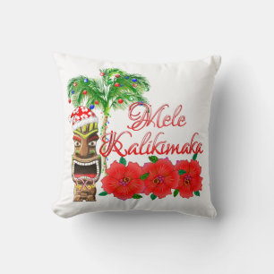 Jultomten Tiki Mele Kalikimaka Kudde