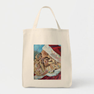 jultomten Tote Bag Tygkasse