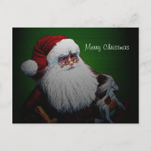 Jultomten traditionellt vykort