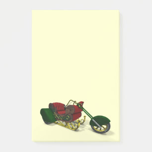 Jultomten Trike Post-it Block