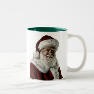Jultomten Två-Tonad Mugg