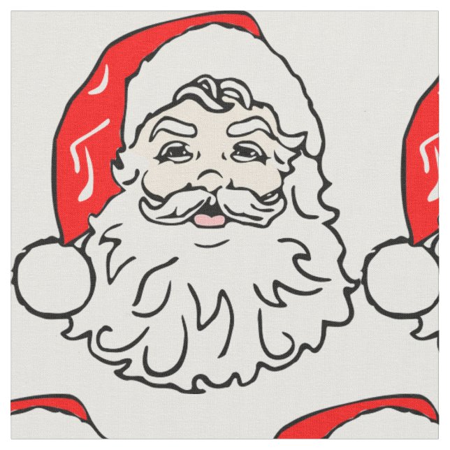 Jultomten! Tyg (Närbild)