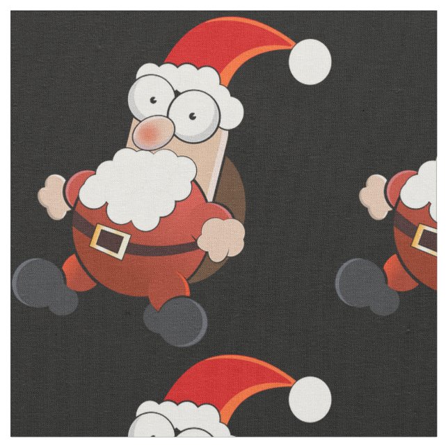 Jultomten! Tyg (Närbild)