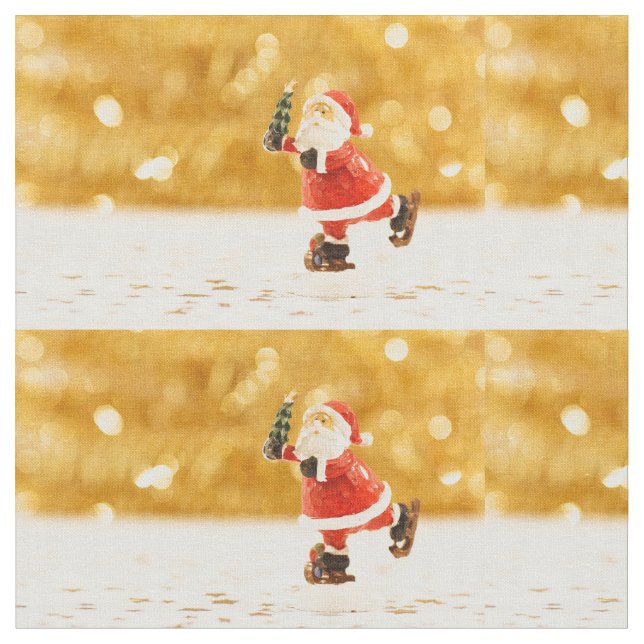 Jultomten! Tyg (Närbild)