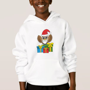 Jultomten Uggla med Presenter T Shirt