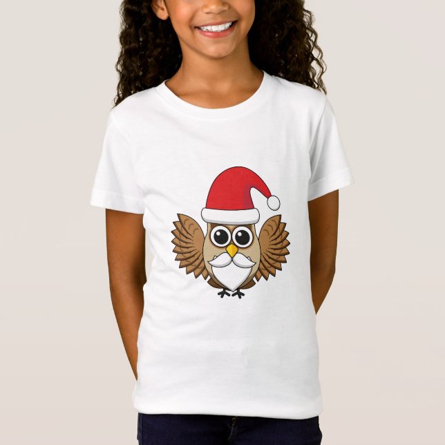 Jultomten Uggla T Shirt (Framsida)