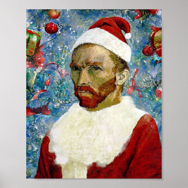 Jultomten, Van Gogh Poster (Framsidan)