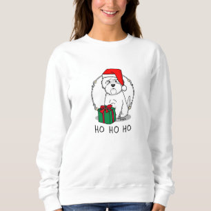 Jultomten Väster Highland White Terrier Westie T Shirt