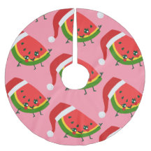 jultomten vattenmelon rosa christmas