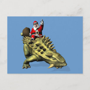 Jultomten vid Talarurus Helg Vykort