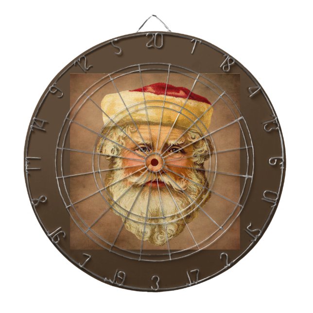 Jultomten Vintage Darttavla (Framsidan)