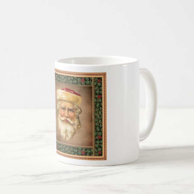 Jultomten Vintage Kaffemugg (Framsida höger)