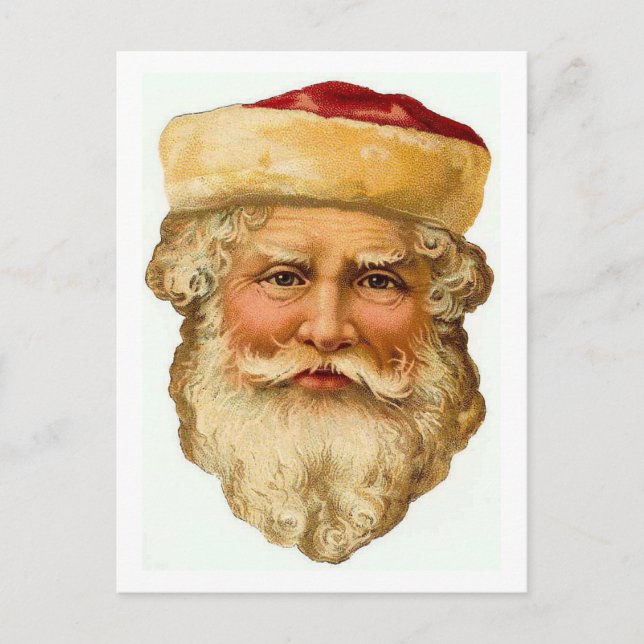 Jultomten Vintage-kort Helg Vykort (Framsida)