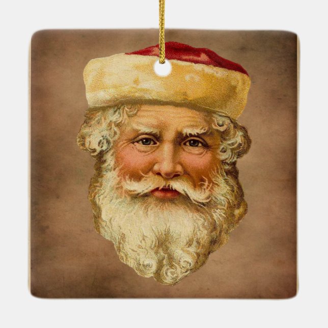 Jultomten Vintage Ornament (Baksida)