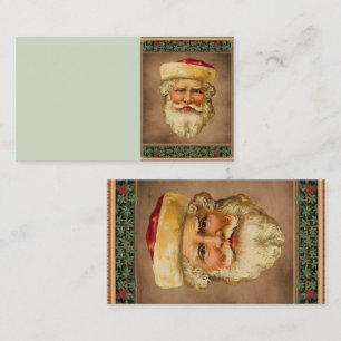 Jultomten Vintage Visitkort