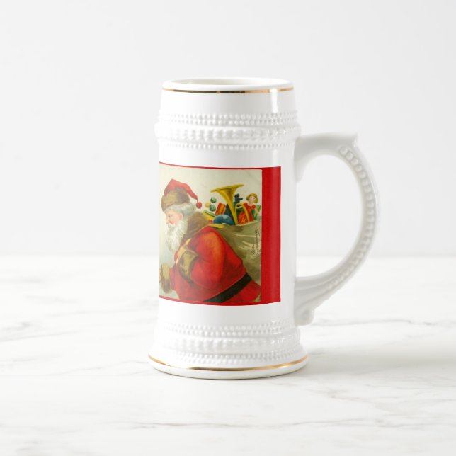 Jultomten Vintagen  Stil Sejdel (Höger)
