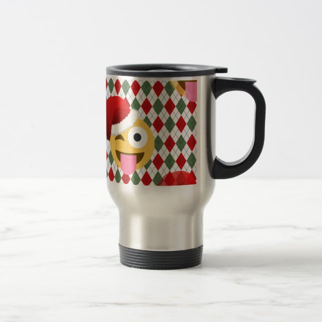 jultomten wink emoji resemugg (Höger)