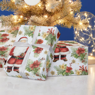 Jultomten Winter Berries Modern jul Presentpapper