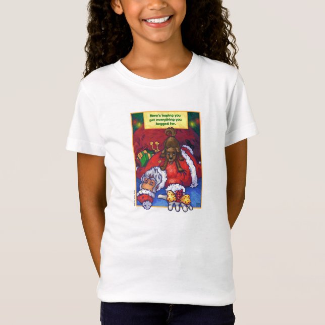 jultomten Wish T-shirt (Framsida)