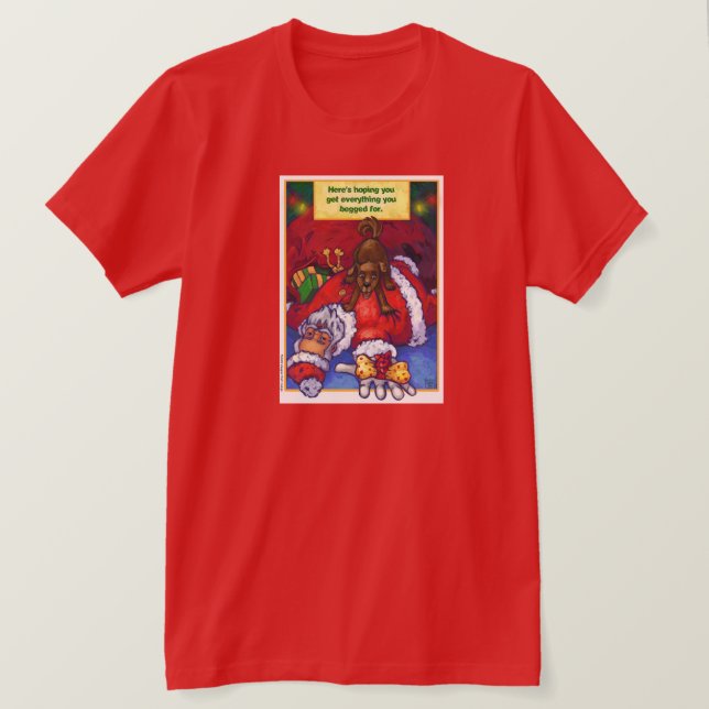 jultomten Wish T-shirt (Design framsida)