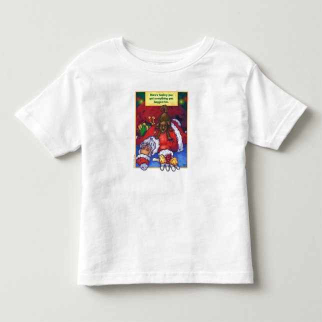 jultomten Wish Tee (Framsida)