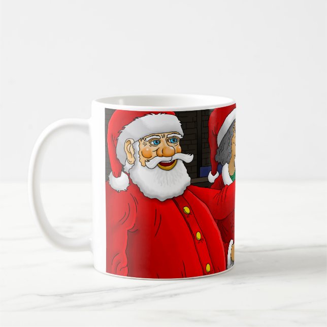 Jultomten Workshop Kaffemugg (Vänster)