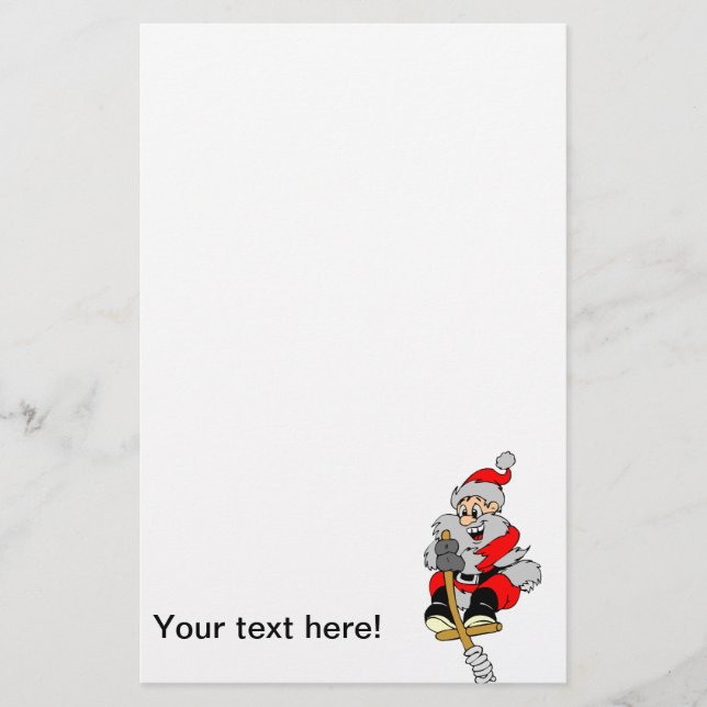 Jultomtenclipart Brevpapper (Framsida)