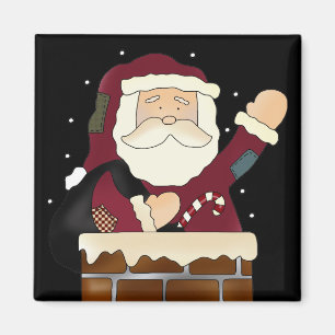 Jultomtenglad helg magnet