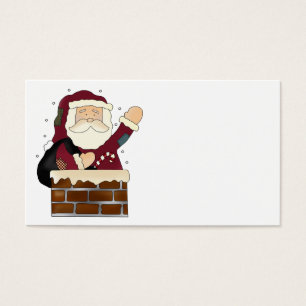 Jultomtenglad helg visitkort