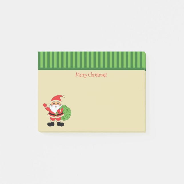 Jultomtengod jul post-it block (Framsida)