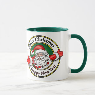 Jultomtengod julgott nytt år mugg
