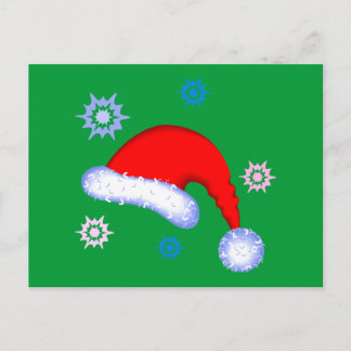 Jultomtenhatt Helg Vykort