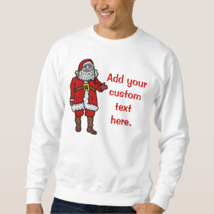 Jultomtenjulen skapar ditt eget långärmad tröja