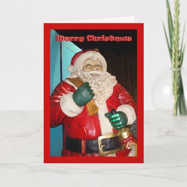 Jultomtenkort Helgkort (Framsida)