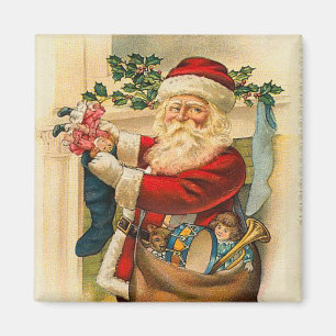 Jultomtenmagnet för helgdagar magnet
