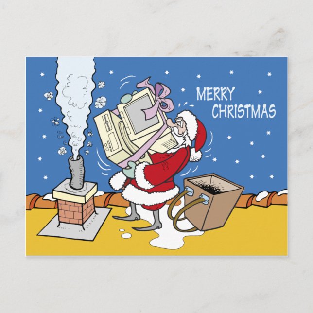 Jultomtennr. 05 helg vykort (Framsida)