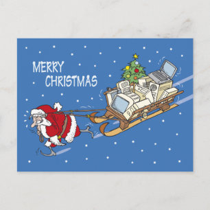 Jultomtennr. 08 helg vykort