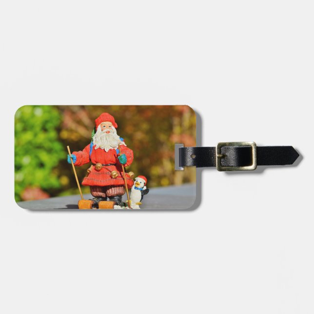 Jultomtenprydnad Bagagebricka (Horisontell Framsida)