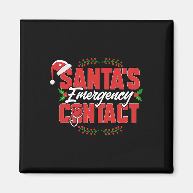 Jultomtens Akut. Nurse Magnet (Framsidan)