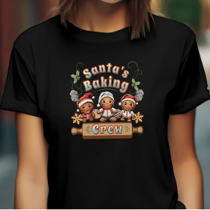 jultomtens Baking Crew-julkakor T Shirt