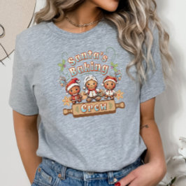 jultomtens Baking Crew-julkakor T Shirt