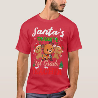 Jultomtens favorit 1:a Klass-läraren Reind T Shirt