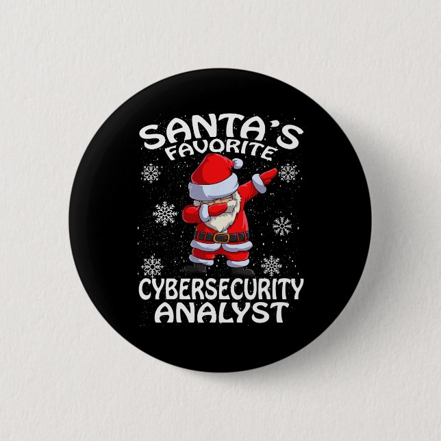 Jultomtens favorit cybersäkerhetsanalytiker jul knapp (Framsida)