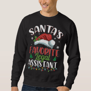 Jultomtens favoritassistent Jultomten H Lång Ärmad Tröja