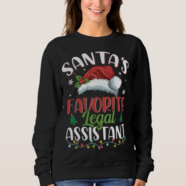 Jultomtens favoritassistent Jultomten H T Shirt (Framsida)