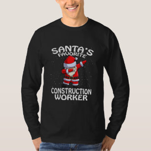 jultomtens favoritbyggarbetare t shirt