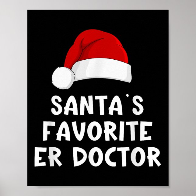 Jultomtens favoriter Er Doktor Funny Julafton Pa Poster (Framsidan)