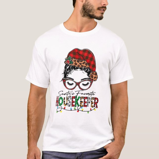 Jultomtens favorithus jul Buffalo Pla T Shirt (Framsida)